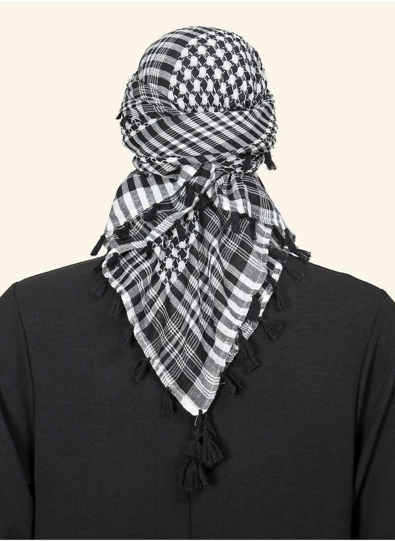 Generic Arab Cothing, Muslim Men's Headscarf, Men's Headscarf, Middle Eastern Dubai Ethnic Style, Su Gai Shawl Scarf  - Image 1