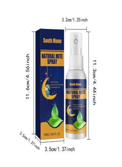 Mite Spray for home Mite Removal Indoor Environment Bed Linen and Clothing Mite Removal Spray (50ml 1Pcs)