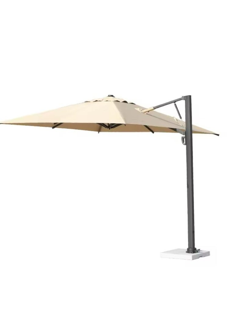 Swin Furniture Swin 3*3  Meter Square Outdoor Umbrella Side Pole  Heavy Duty Cantilever Sunshade Parasol - Image 5
