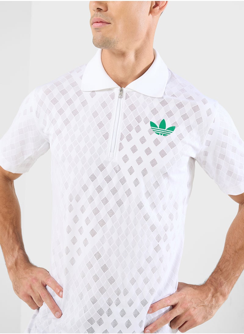 Adidas Tennis Pro Climacool+ Freelift Polo Shirt  - Image 3