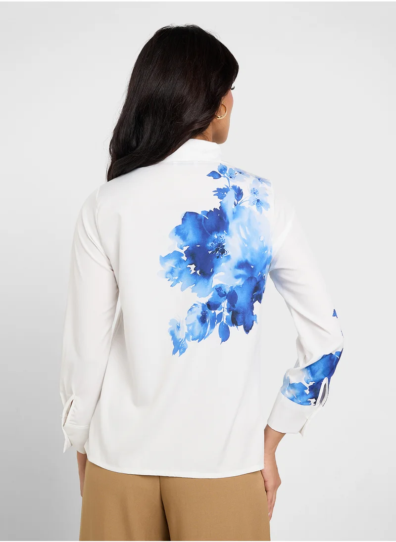 ELLA Floral Print Top