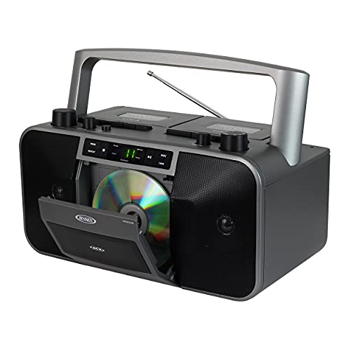 JENSEN MCR-1500 MCR-1500 Portable Stereo CD Player and Dual-Deck Cassette Player/Recorder with AM/FM Radio - Image 3