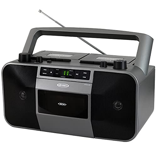 JENSEN MCR-1500 MCR-1500 Portable Stereo CD Player and Dual-Deck Cassette Player/Recorder with AM/FM Radio - Image 1
