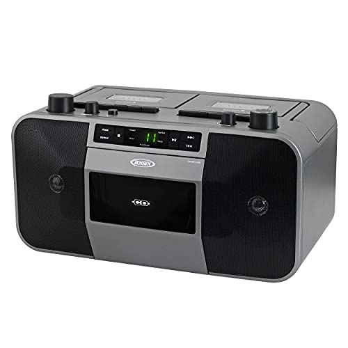 JENSEN MCR-1500 MCR-1500 Portable Stereo CD Player and Dual-Deck Cassette Player/Recorder with AM/FM Radio - Image 2