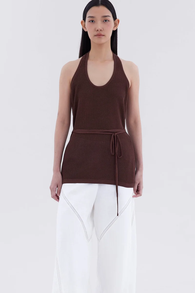ذا اديتورز ماركت Sylveth Halter Longline Knit