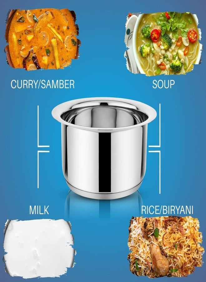 Bartan Star Stainless Steel Tope (Induction & Gastove Compatible) (1 Litre) - Image 5