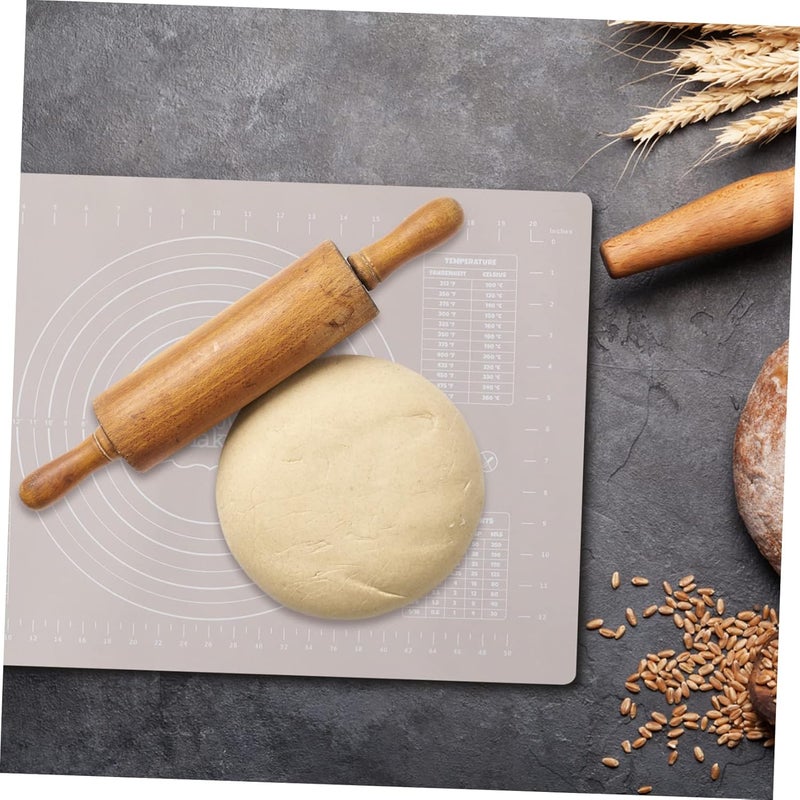 1Pc Creative Silicone Kneading Mat Non Stick Baking Pad with Measurements Skid Dough Mat for Pastries and Bread Practical Kitchen Supply - Image 4