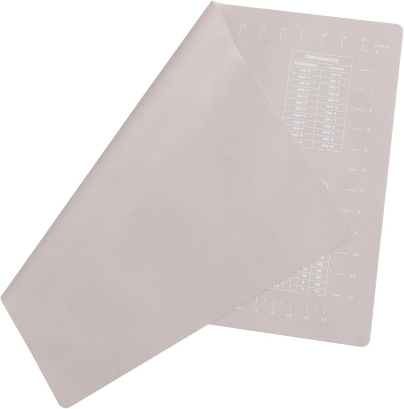 1Pc Creative Silicone Kneading Mat Non Stick Baking Pad with Measurements Skid Dough Mat for Pastries and Bread Practical Kitchen Supply - Image 1