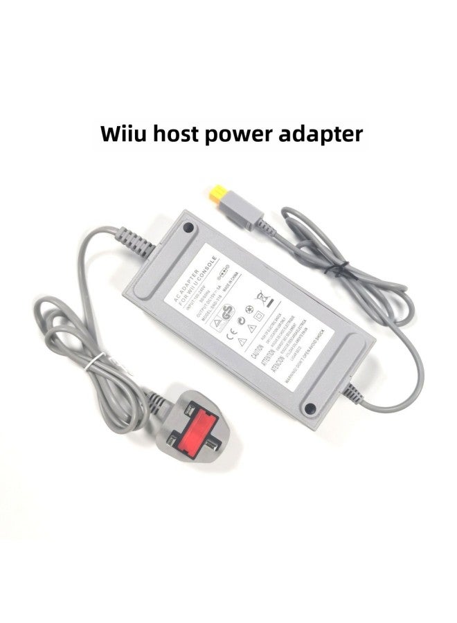 WIIU console power adapter Wiiu Power Charger Wiiu Fire Cow WII Game Console Power - Color: Wiiu Tablet Charger - Specification: British standard - Image 1