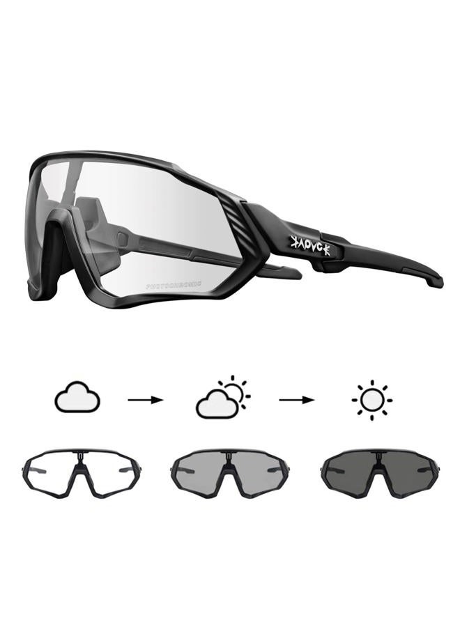 KAPVOE Photochromic Cycling Glasses Men Women Mountain Bike Sunglasses Clear MTB Bicycle Riding - K9408 - Image 1