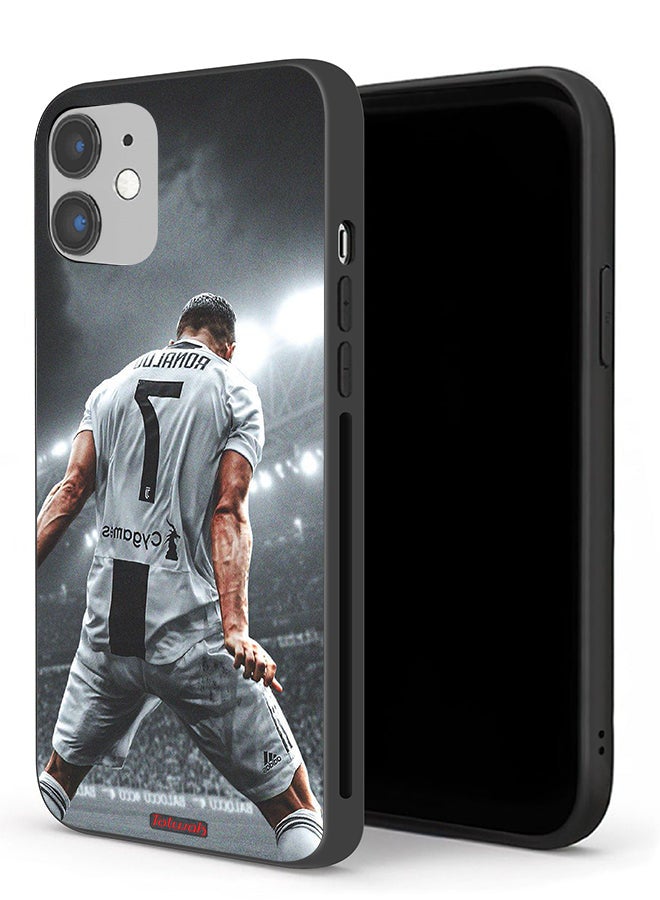 Tolwak Apple iPhone 12 mini Protective Case Cristiano Ronaldo Celebration - Image 1