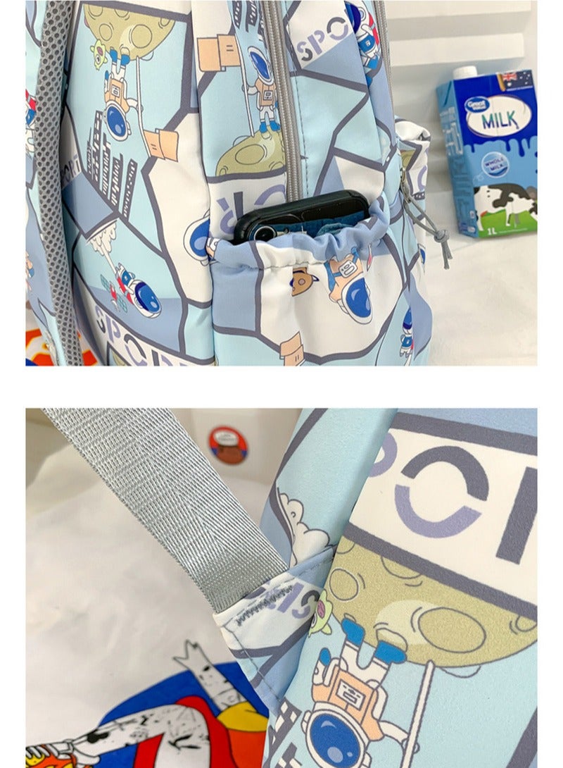 Sharpdo Kids Backpacks, Cute Lightweight Water Resistant  Backpack, Adjustable Shoulder Straps for Boys Girls-Black - Image 5