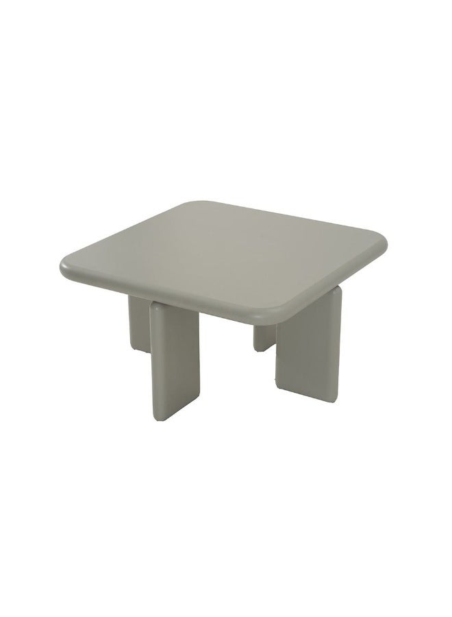 DANUBE HOME Morisson Square Coffee Table | Multifunctional Living Room Desk | Space Saving Center Table | Modern Design Furniture For Home Living Room L80xW80xH44cm - Grey - Image 2