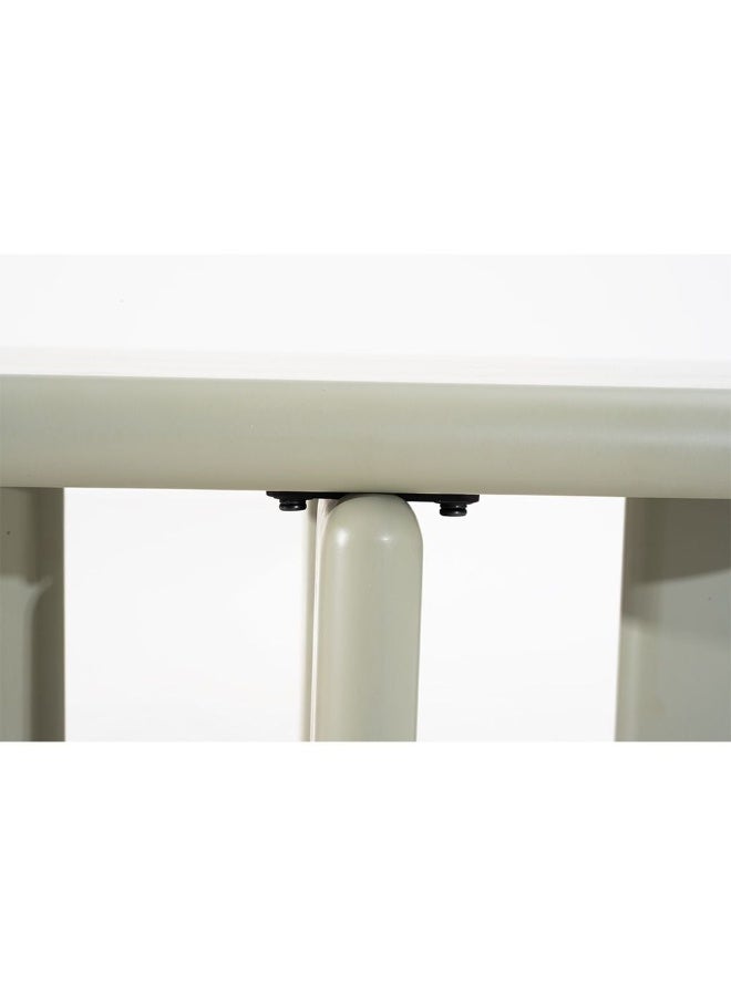 DANUBE HOME Morisson Square Coffee Table | Multifunctional Living Room Desk | Space Saving Center Table | Modern Design Furniture For Home Living Room L80xW80xH44cm - Grey - Image 5