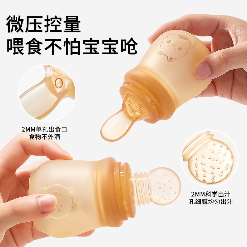 Baby Silicone Feeder Spoon - Image 2