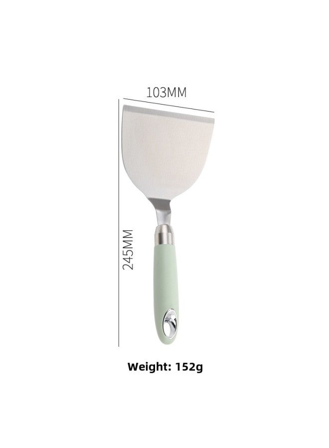 Stainless Steel Pancake Shovel Pancake Fruit Tool Scraper Cooking Pancake Press Teppanyaki Fried Egg Pancake Shovel-Specifications:ins Ritz Semicircle Cooking Shovel-Medium - Image 1