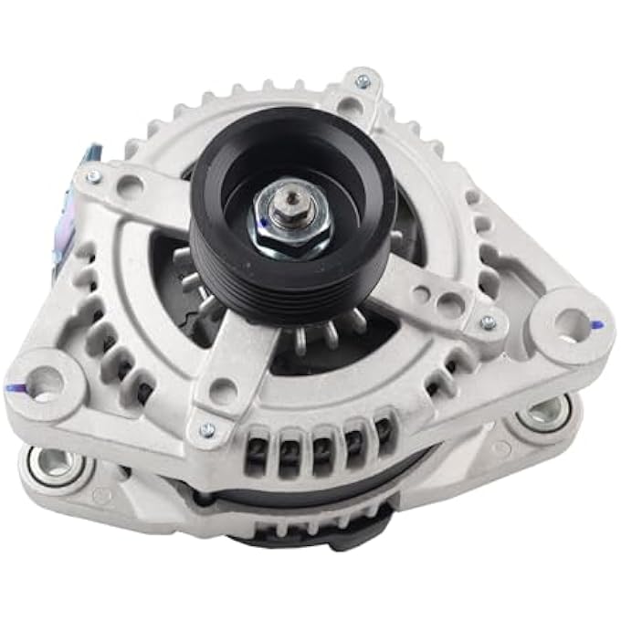 FEIDKS Alternator 150A 12V 6-Groove Pulley Fit For Hyundai Santa Fe 13-18, Genesis 2012, Santa Fe XL 13-19, Azera 12-17 & Kia Sorento 11/15-18, Sedona 11-12/14-18, Cadenza 14-16, K900 - Image 2