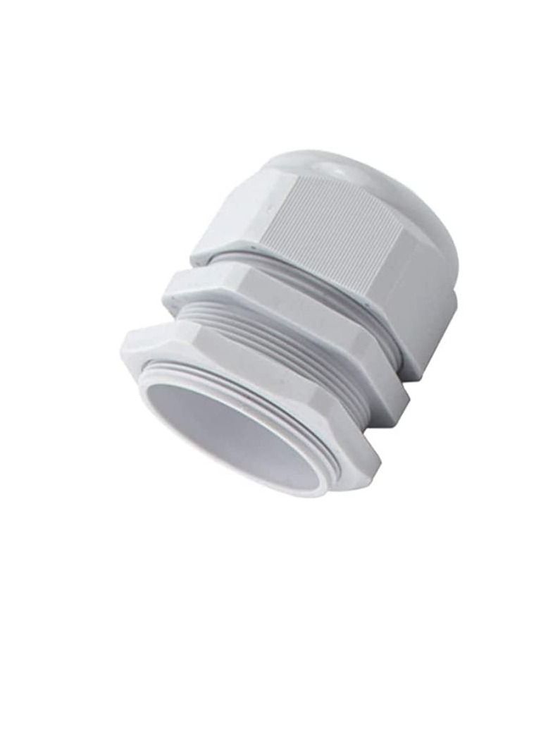 Armoured Cable Gland Kit for Outdoor Sockets and Junction Boxes & Industrial Use with Lock Nut PVC Shroud and Earth Tag (40S, A2) - Image 3