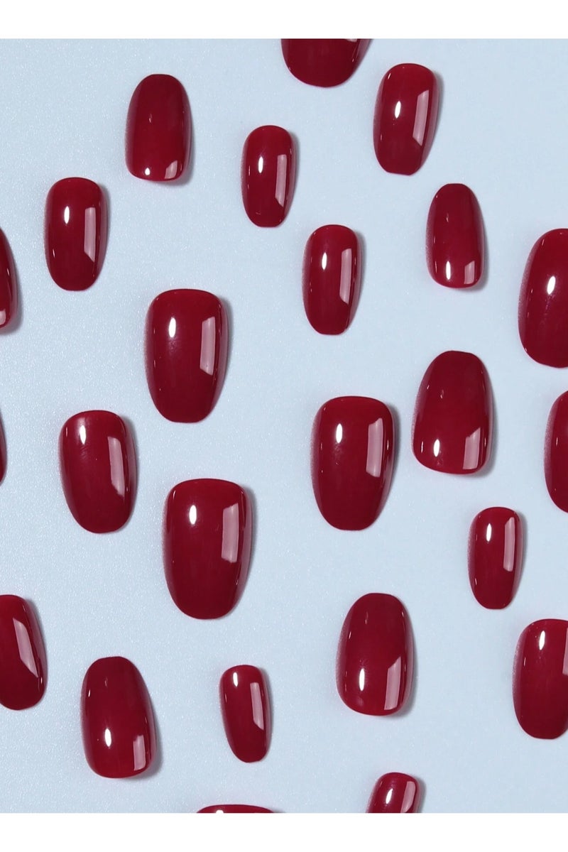 اظافر تركيب تحتوي العلبه على 24 ظفر مع مبرد اظافر و صمغ - Image 2