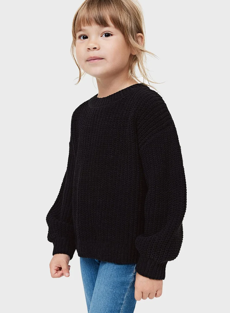 H&M Kids Knitted Chenille Sweater