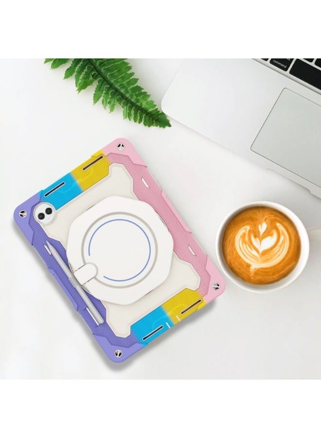 Compatible with Huawei MatePad Pro 13.2 2025 Tablet Case Rotating Stand Silicone Shockproof Case Precise Fit Multi-Angle Support Scratch-Resistant u0026 Wear-Resistant