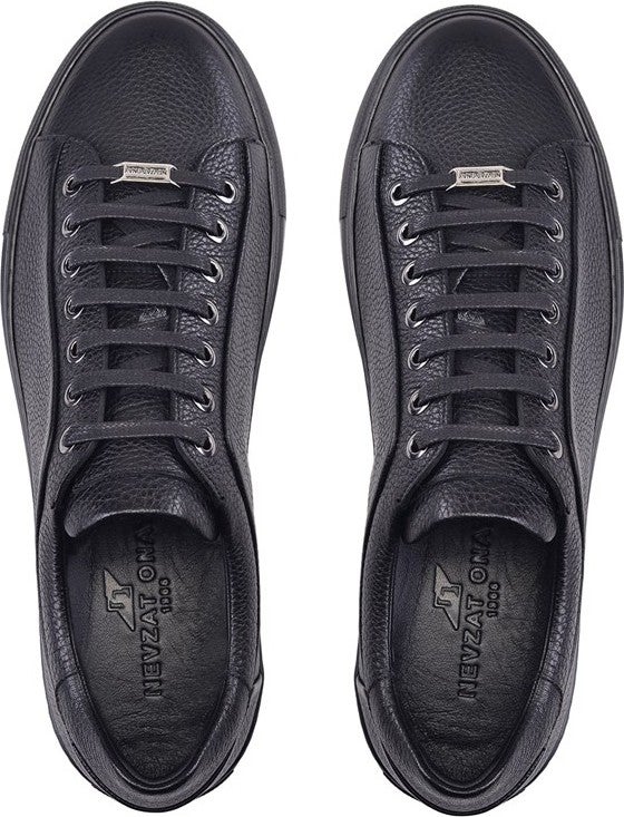Nevzat Onay Black Lace-Up Sneaker Men's Shoes -11196-  - Image 3