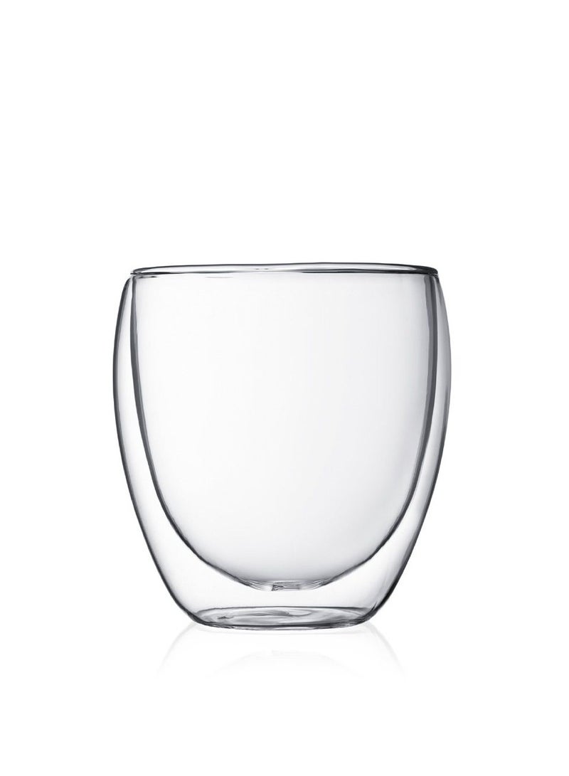 bodum Pavina Double Wall Thermo Glass - 8.5oz, 2pcs set - Image 3