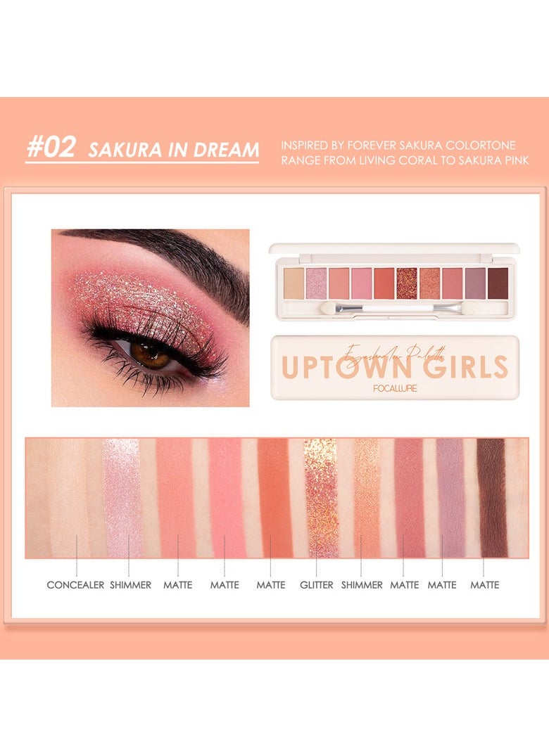 FOCALLURE - Eyeshadow Palette #2 Sakura in Dream - Image 1
