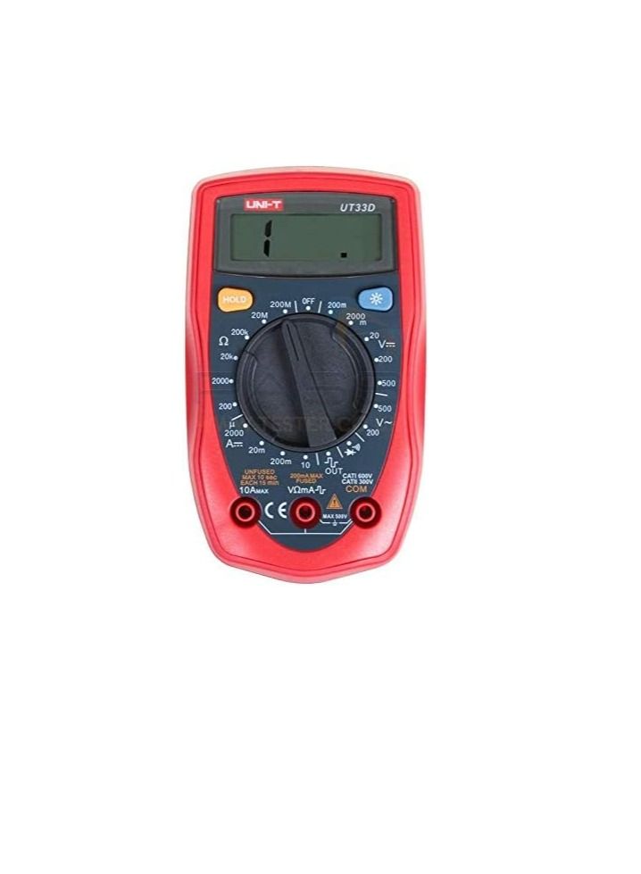UNI-T Uni-t UT33D LCD Palm Size Digital Multimeter  - Image 3