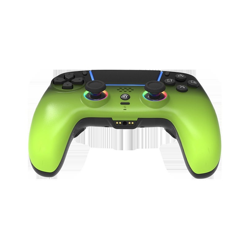 وحدة تحكم ألعاب لاسلكية PS5 مع إضاءة RGB واهتزاز مزدوج ومشغل هول - Image 5