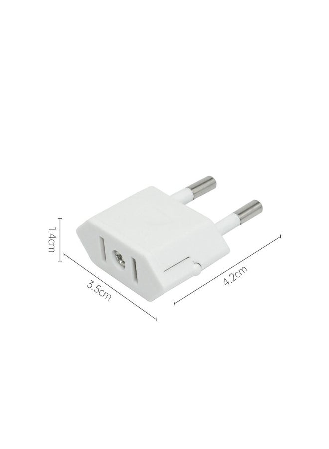Travel Charger Wall AC Power Plug Adapter Converter US USA to EU Europe 