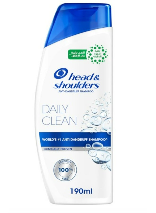 Head & Shoulders Classic Clean Anti-Dandruff Shampoo for Normal Hair, 190 ml