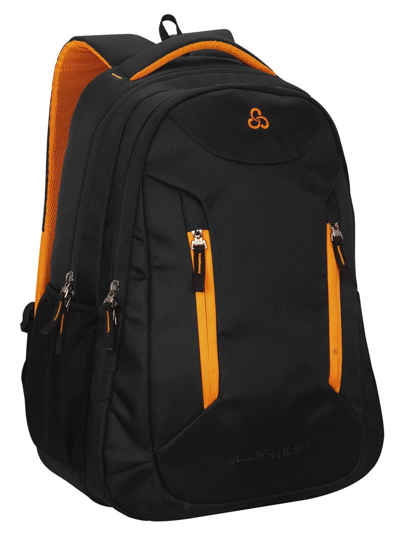 COSMUS Sliden 38L Black Laptop Backpack With 2 Compartments - Image 1
