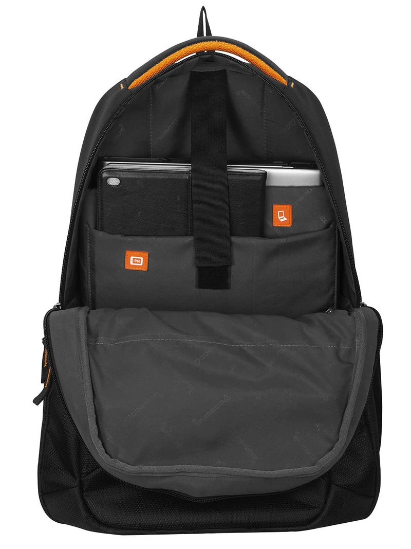 COSMUS Sliden 38L Black Laptop Backpack With 2 Compartments - Image 2
