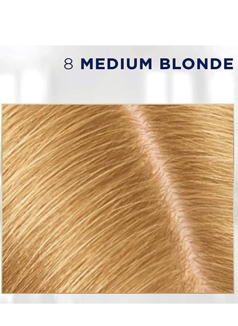 Clairol Root Touch-Up by Nice'n Easy Permanent Hair Dye, 8 Medium Blonde Hair Color - Image 3