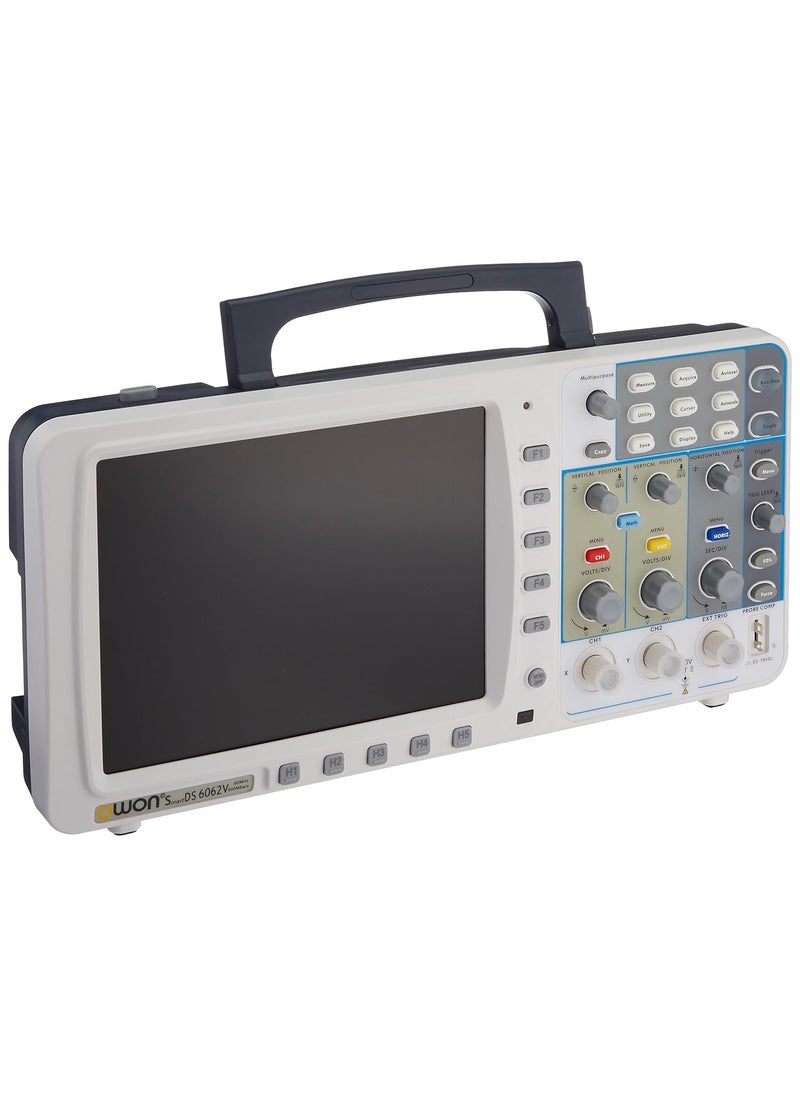 Owon OWON SDS6062 60MHz Deep Memory Digital Storage Oscilloscope 2channel with LAN and VGA ports  - Image 1