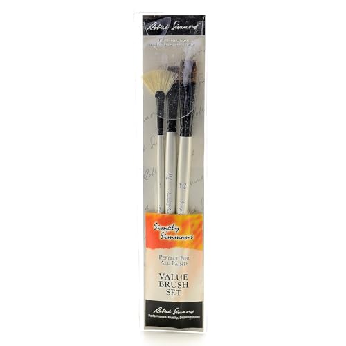 Robert Simmons Simply Simmons Value Brush Sets Grass and Grain Set Set of 3 (78231) - Image 3