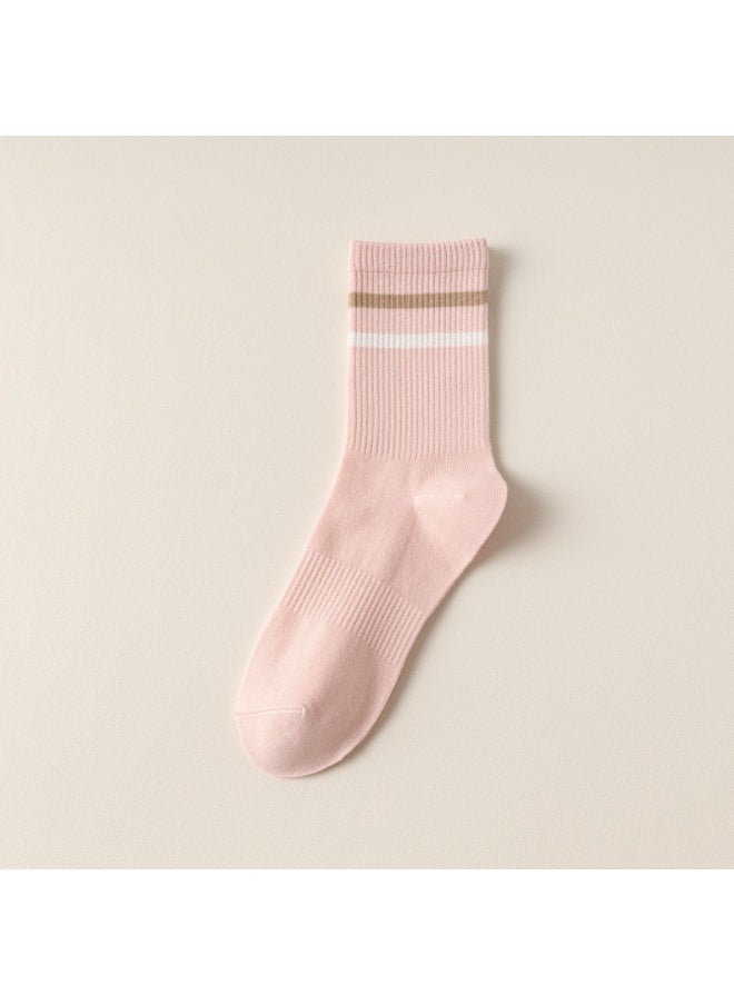 KUYING Fashion Anti Slip Breathable Sports Socks Eight Piece Set 
