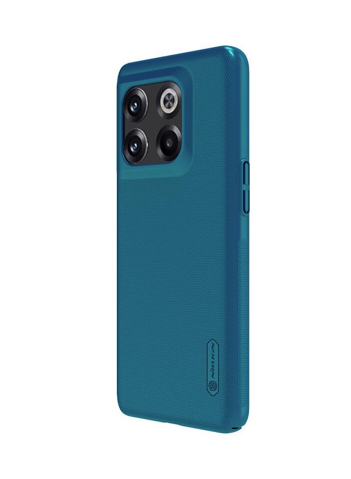 Nillkin Super Frosted Shield cover case for OnePlus ACE Pro/10T 5G - Peacock Blue - Image 1