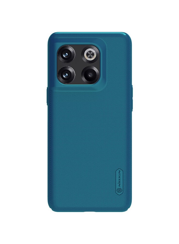 Nillkin Super Frosted Shield cover case for OnePlus ACE Pro/10T 5G - Peacock Blue - Image 2