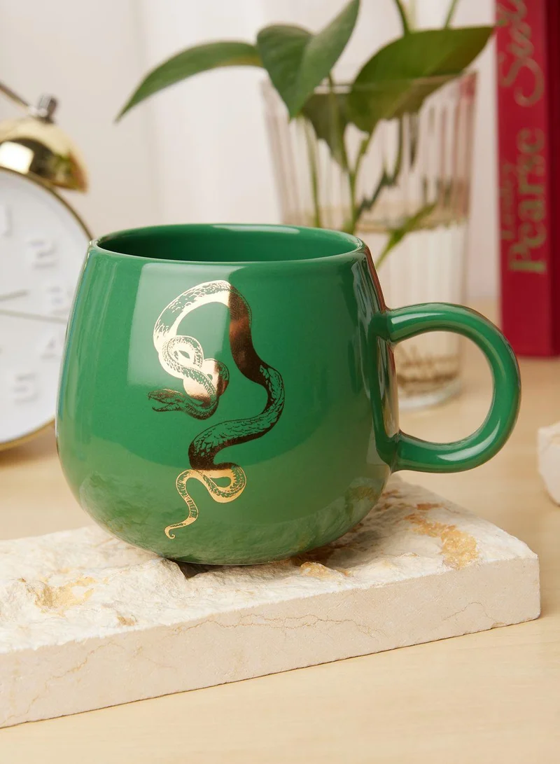 Harry Potter Harry Potter - Intricate Houses Slytherin (Shaped Mug)