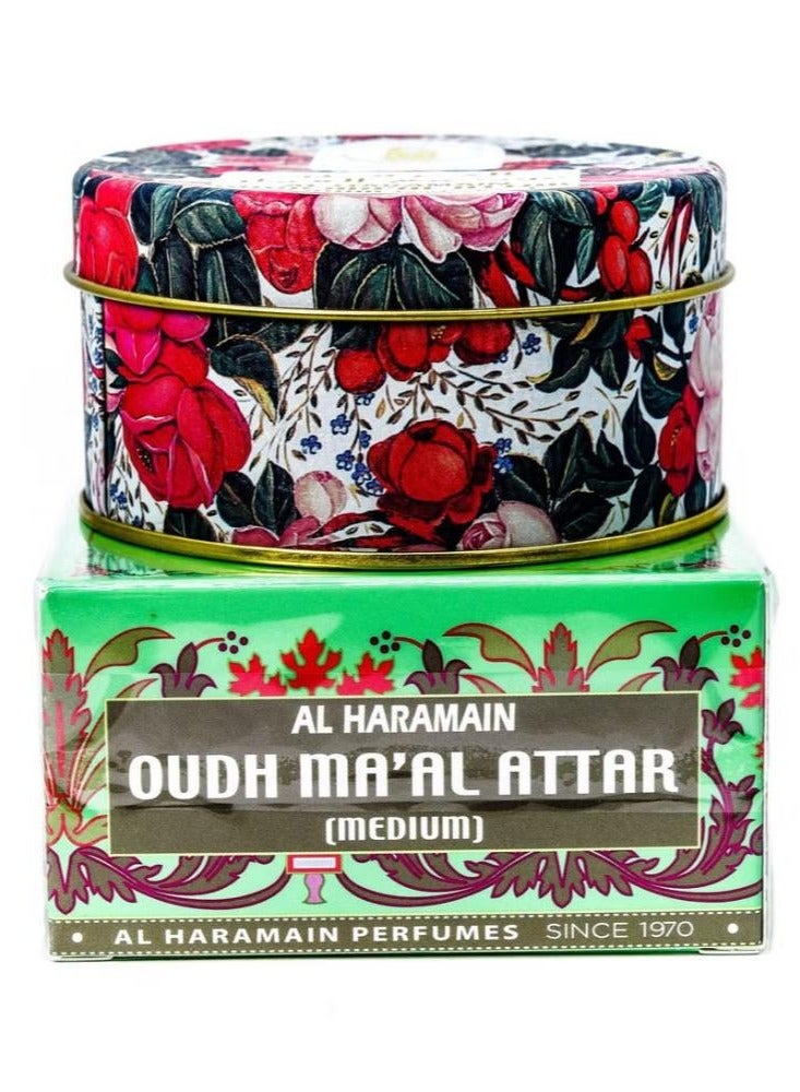 الحرمين عود معال عطار بخور وسط 40 جرام