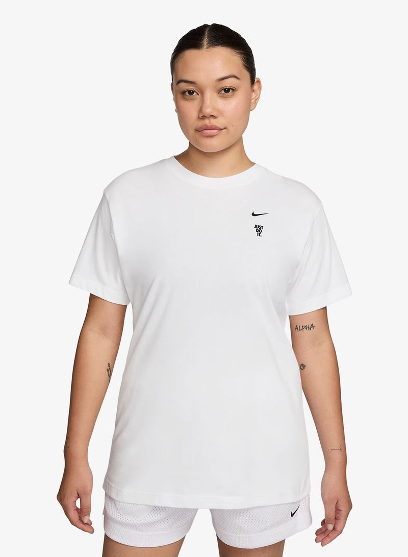 Nike Basketball Photo Boyfriend T-Shirt - Image 1
