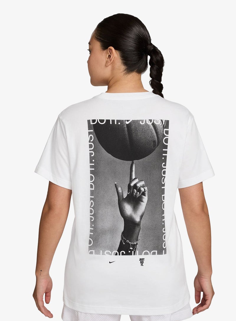 Nike Basketball Photo Boyfriend T-Shirt - Image 2