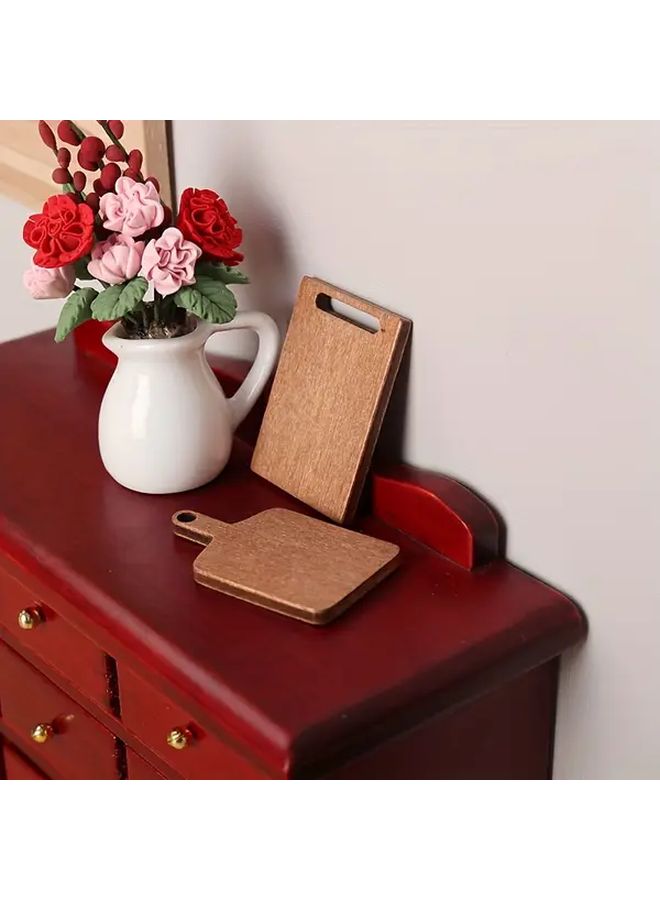 Miniature Cutting Board Steak Place Mat Set 5pcs - Image 3