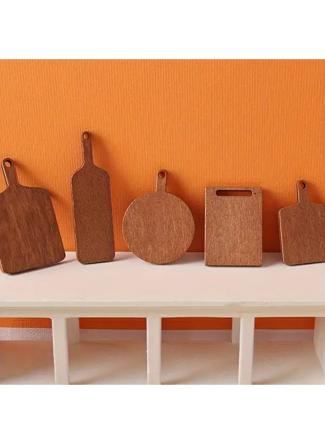 Miniature Cutting Board Steak Place Mat Set 5pcs - Image 5