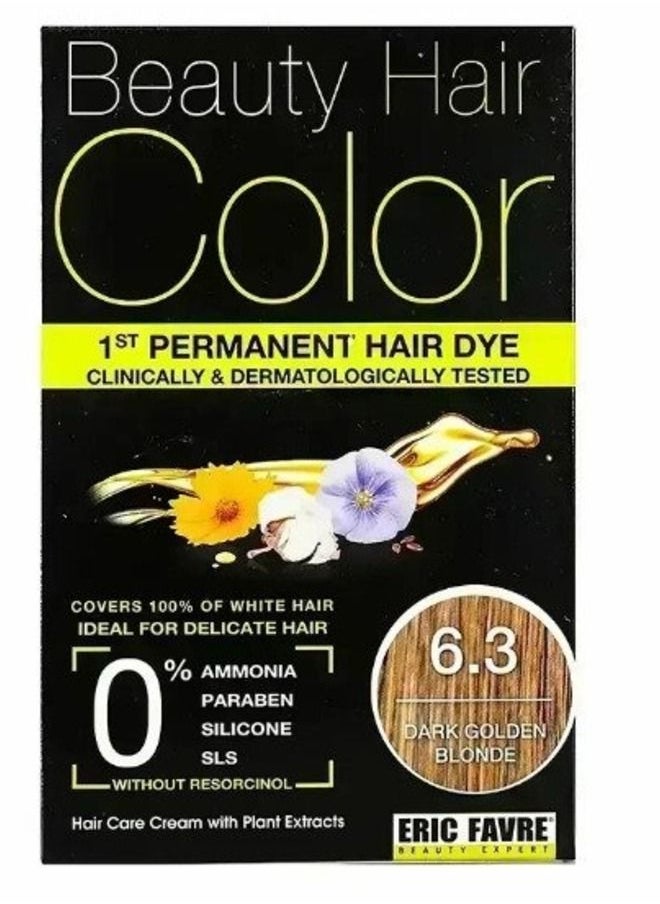 Eric Favre - Eric Favre Beauty Hair Color 6.3 Dark Golden Blonde - Image 1