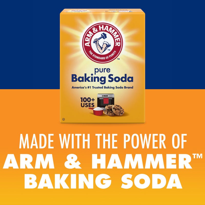 Arm & Hammer بودرة أرم & هامر للقدمين والأحذية، خالية من التلك للتحكم في الروائح والرطوبة للرجال والنساء، 7 أونصة (3 عبوات) - Image 5
