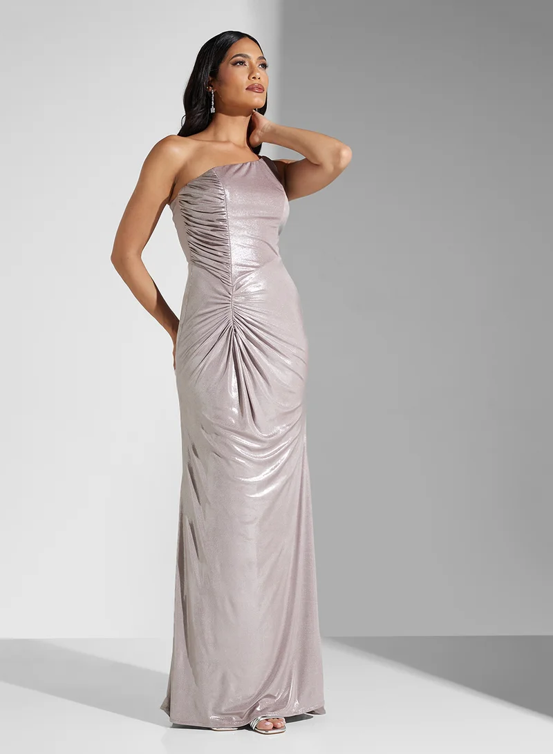 Namshi x One-Shoulder Evening Dress