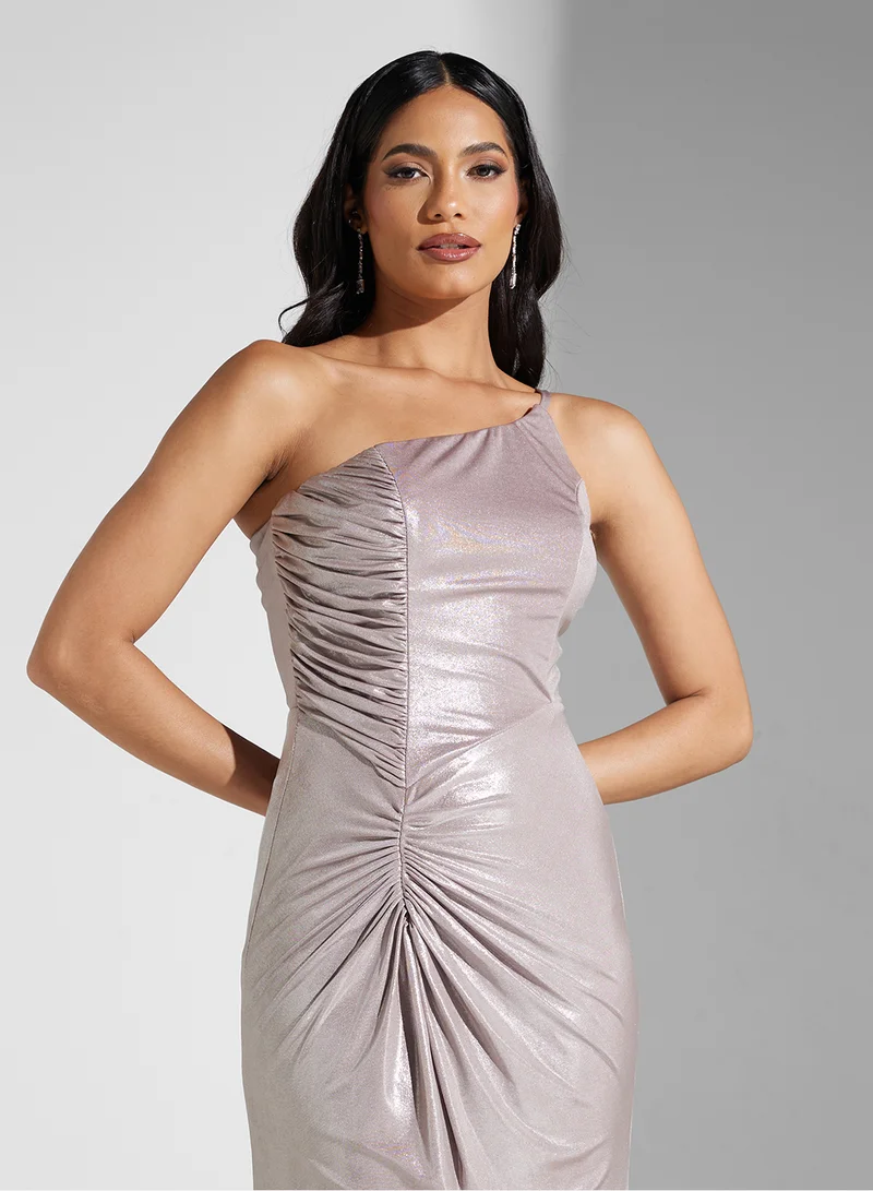 Namshi x One-Shoulder Evening Dress
